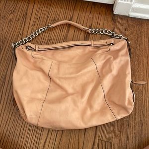 Soft leather shoulder bag